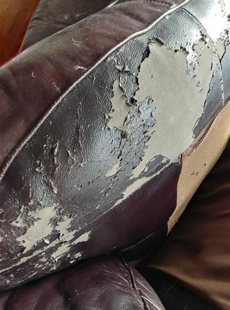 fake leather peeling repair on clothing|repairing faux leather upholstery.